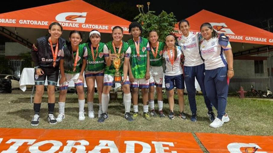 Equipo Talento Tolimense (femenino) - representante del Tolima en torneo Gatorade 5v5