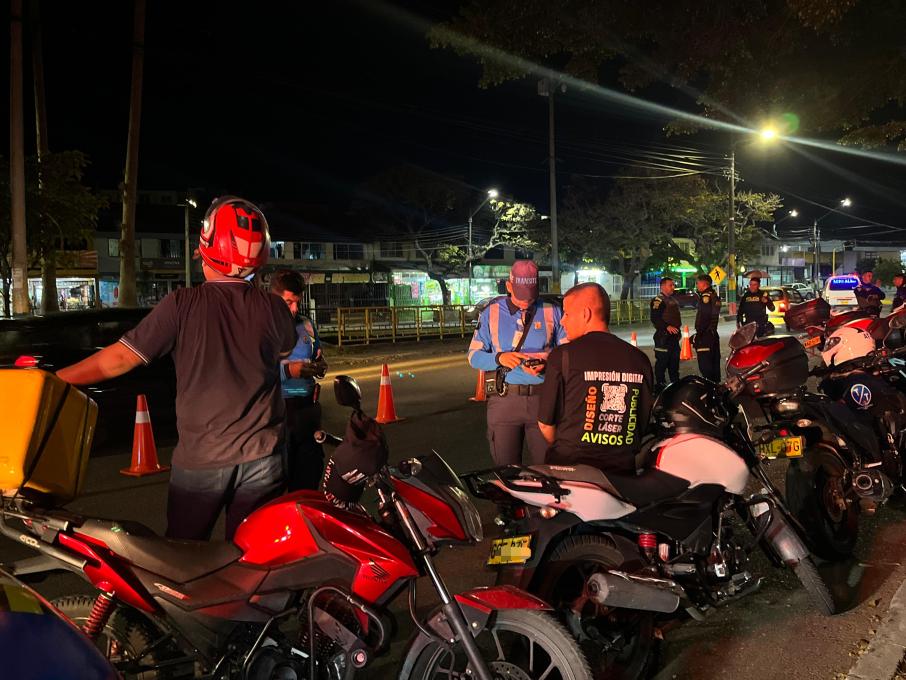 Varias sanciones por incumplimiento a las normas de tránsito.