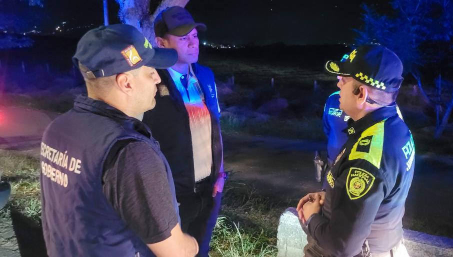 Reten de la policía