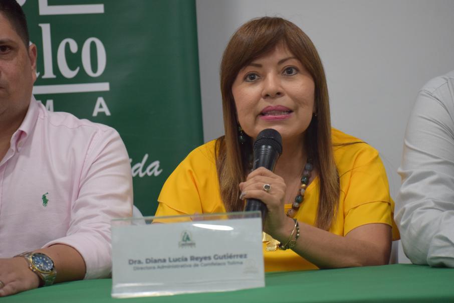 Diana Lucía Reyes Gutiérrez, exdirectora de Comfenalco Tolima