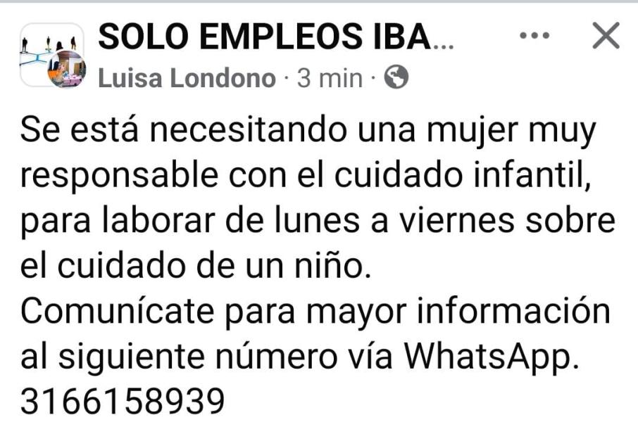 Estafa empleo