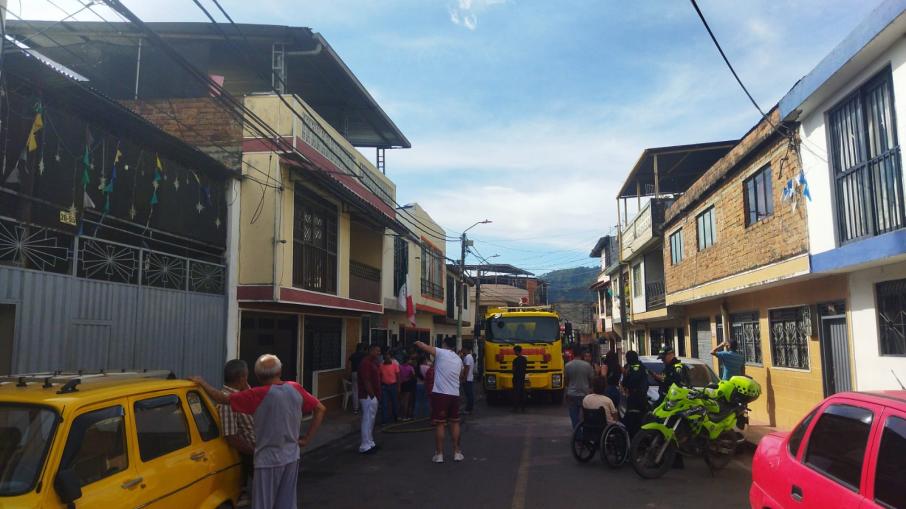Incendio Ricaurte parte alta