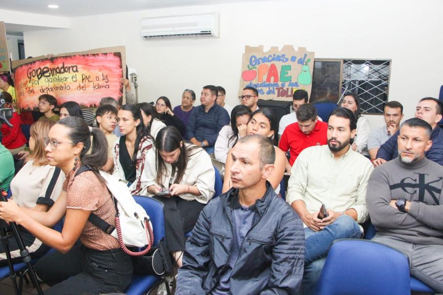 Asistentes al evento. 