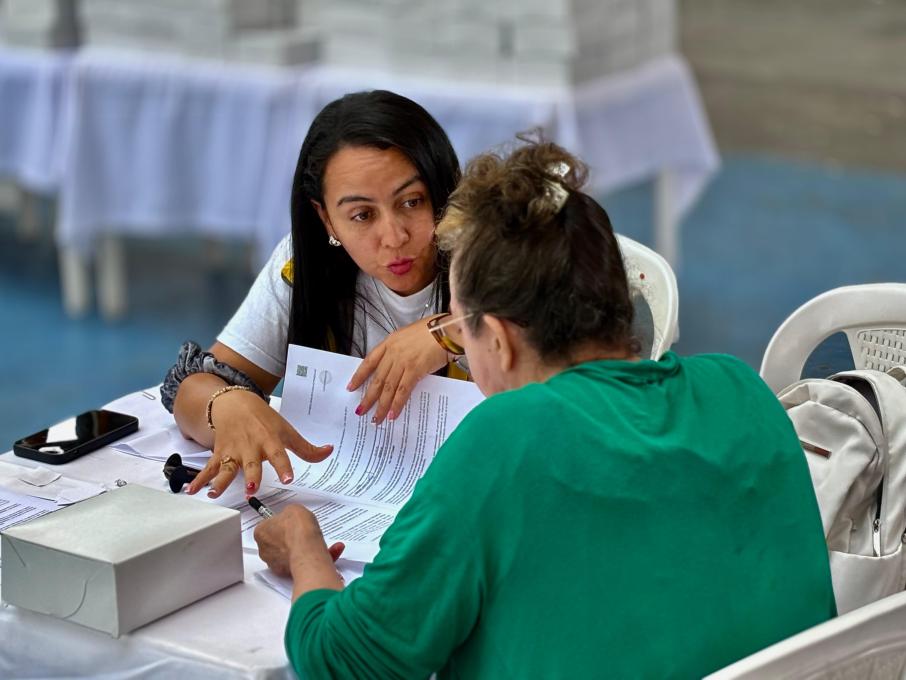 Beneficiarios de la jornada. 