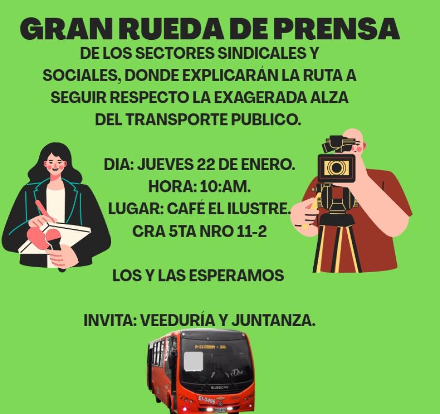 movilizaciones por tarifas de buses en Ibagué