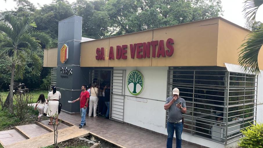 sala de ventas constructora PRABYC