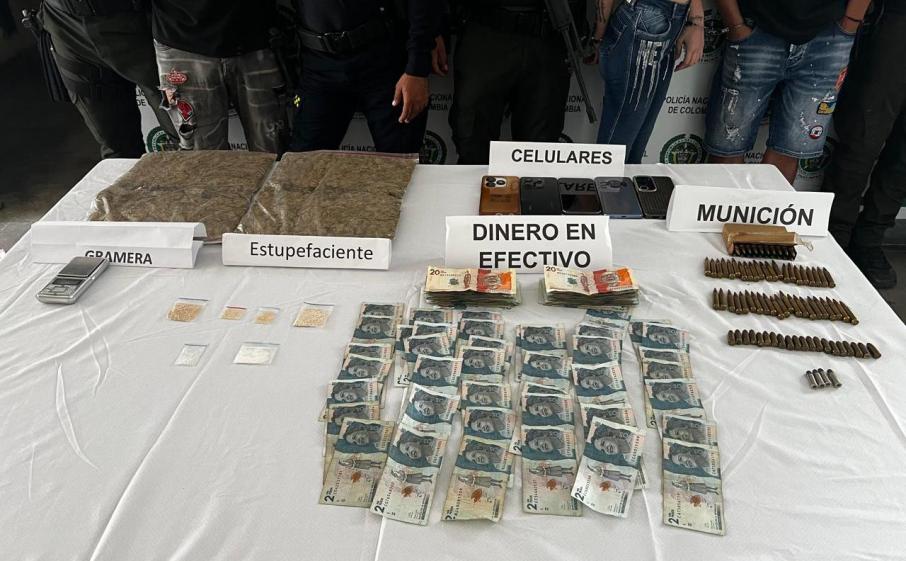 Dinero incautado