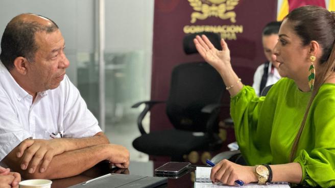 Encuentro de Gobernadora del Tolima y la RAP Eje Cafetero.
