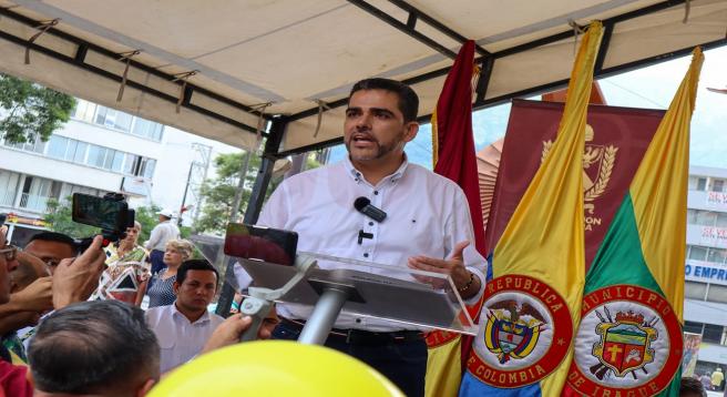 Wilson Gutiérrez, alcalde de El Espinal 