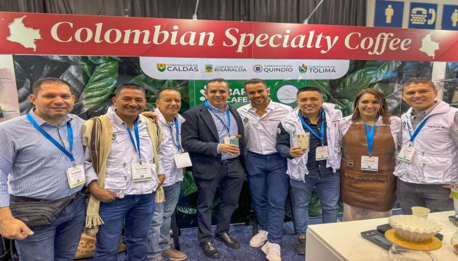 Caficultores tolimenses en Chicago 2024