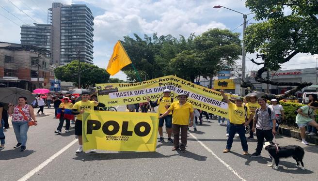 Marcha Petro Ibagué abril 9 2024.