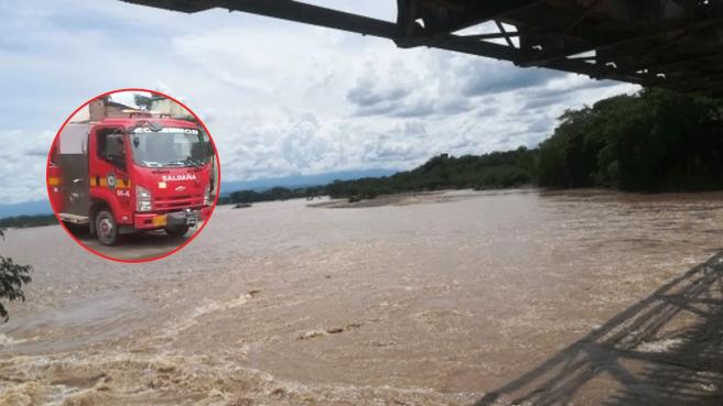 Río Saldaña falsa bombada 2024 mayo 10