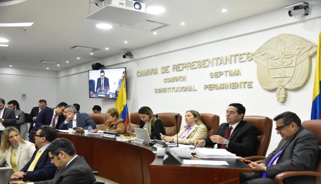 Comisión Séptima Cámara de Representantes 2024 mayo 21