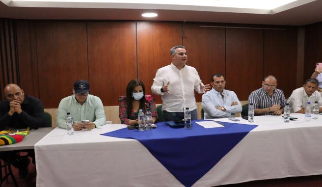 Centro Democrático reunión informativa 2024 mayo 22