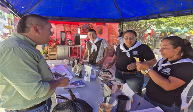 Feria de Cafés especiales en Rioblanco 2024 junio 5