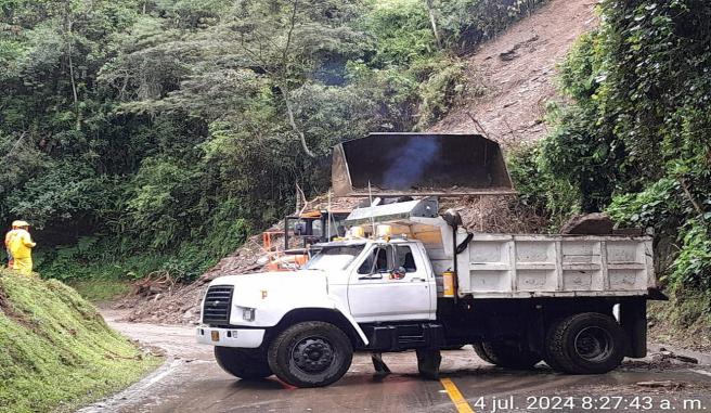 Vía Armero-Líbano 2024 julio 4