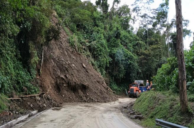 Vía Armero-Líbano 2024 julio 5 