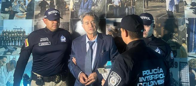 Carlos Ledher, líder del 'Cartel de Medellín' quedó esta mañana en liertad.