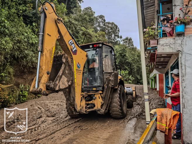 Maquinaria en el municipio de Villahermosa