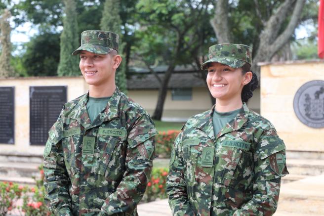 Soldados del Ejército Nacional