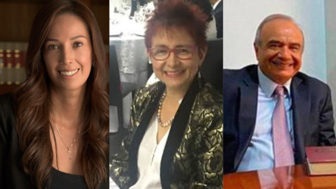 kerna Caselles, Dídima Rico y Hector Carvajal, ternados para nuevo magistrado de la Corte Constitucional.