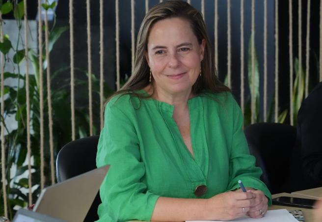 Helga Rivas, ministra de Vivienda, Ciudad y Territorio.
