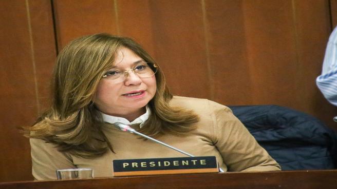 Norma Hurtado, senadora.