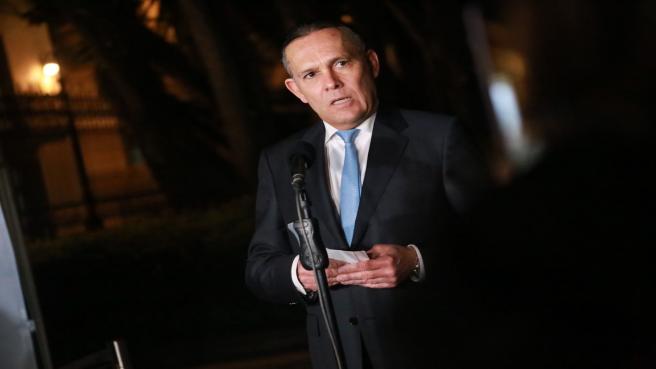 Efraín Cepeda, presidente del Senado.