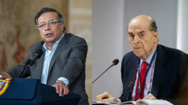 Gustavo petro, presidente, Álvaro Leyva, excanciller