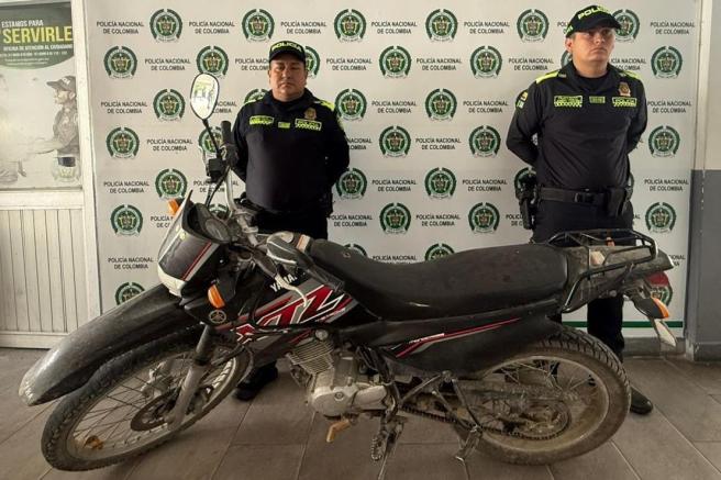 Moto recuperada