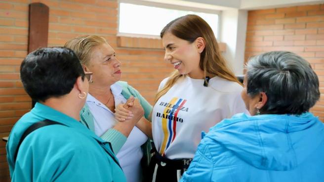 Lizeth Reina, gestora social.