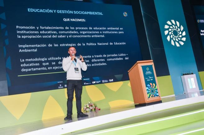 Cumbre Internacional de Sostenibilidad sus acciones de conservación territorial y visibilizó a tres negocios verdes del Tolima