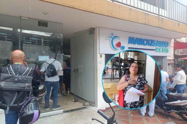 La mujer hace el llamado a las autoridades. 