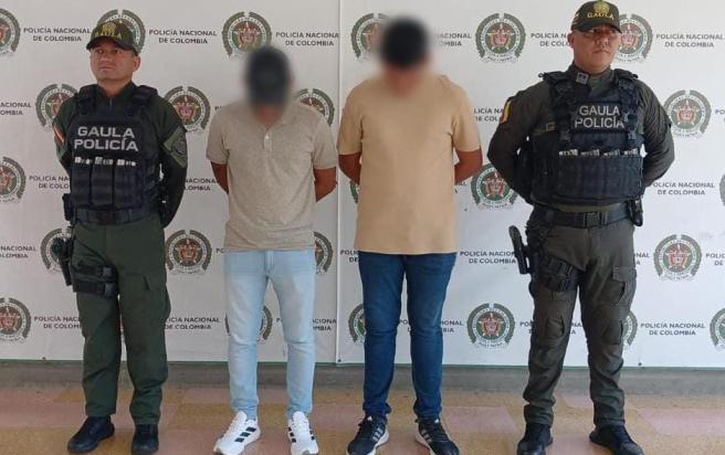 Capturas secuestradores