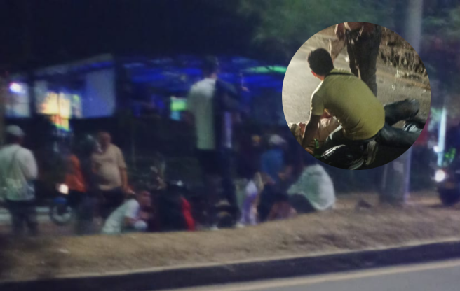 Accidente 100 con Quinta