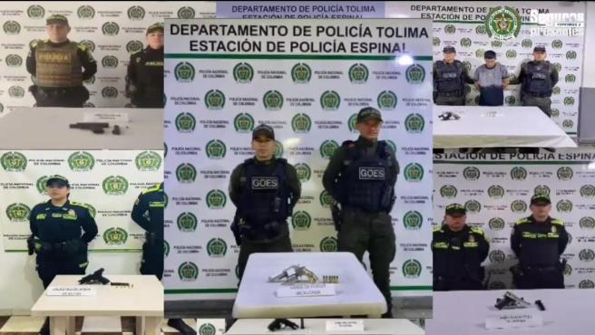 Incautación armas