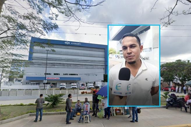 El hombre hace el llamado a las autoridades. 