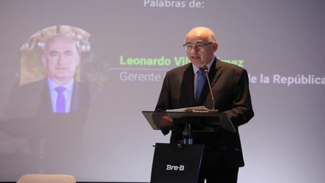 Leonardo  Villar, gerente del Banco de la República.