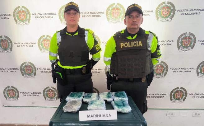 Marihuana hallada