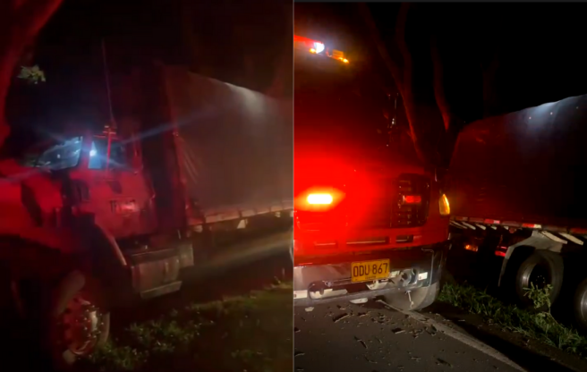 Accidente camión