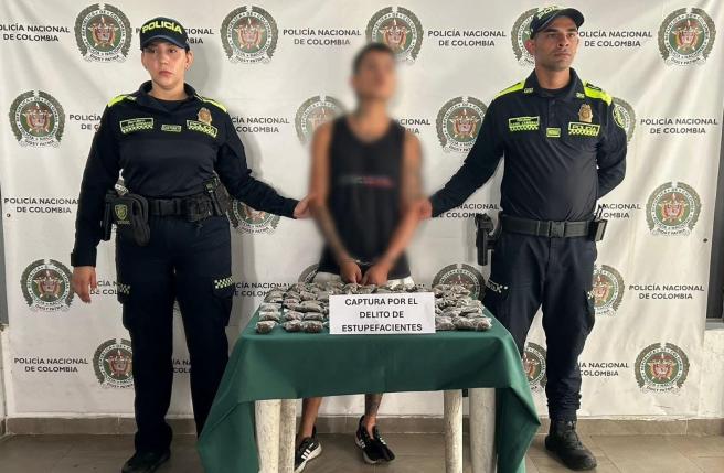 Capturado por droga