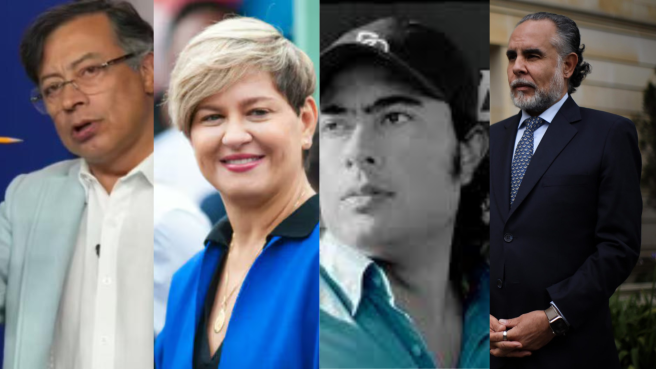 Gustavo Pegtro, verónica Alcocer, Nicolás Petro y Armando Benedetti, incluidos en la Clinton