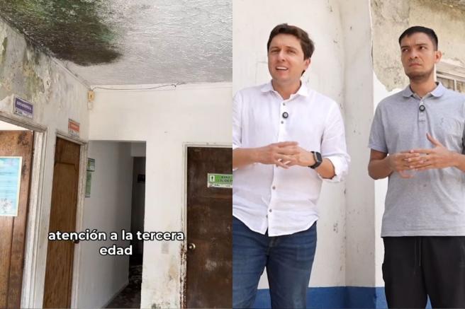 El pronunciamiento lo hizo desde el barrio Villa Marlén 2.