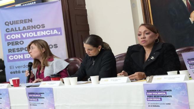 La Comisión de la Mujer reitera denuncias de violencia polítca contra ellas.