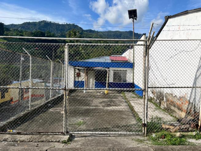 Puesto de salud del barrio El Bosque. 