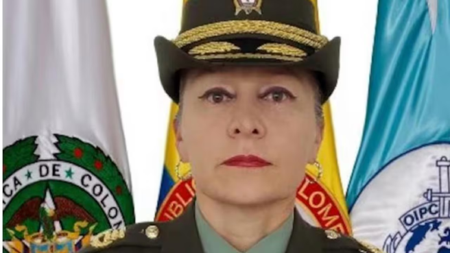 Brigadier general Sabdra Lilian Pinzón, nueva directora de la Policía Nacional.