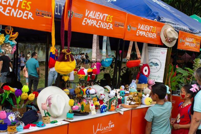 La inauguración de los Juegos del Cañón Combeima.