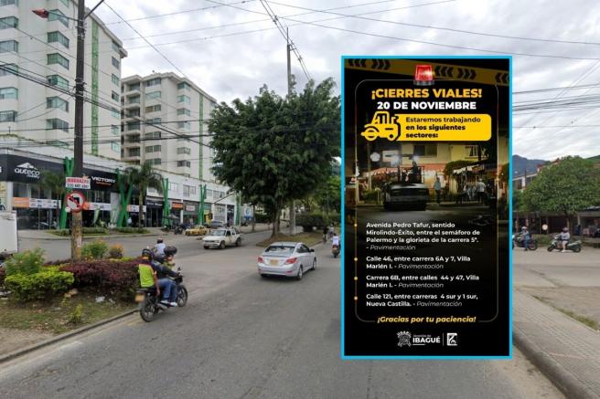 Pavimentación de la avenida pedro tafur. 