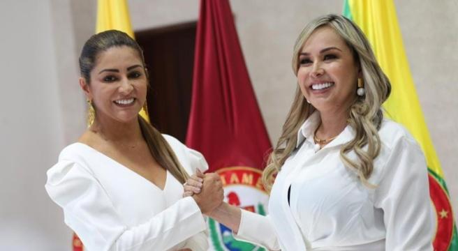 Johana Aranda se solidariza con Adriana Magali Matiz tras señalamientos en su contra.