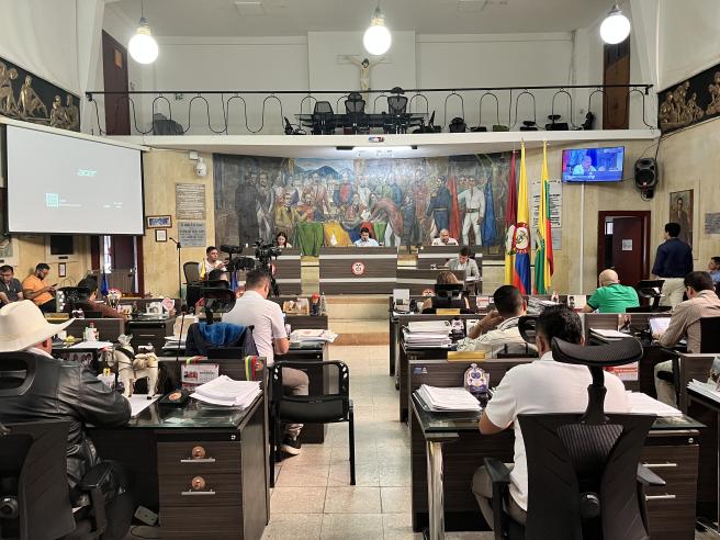 Concejo Municipal de Ibagué sesión del 30 de noviembre. 